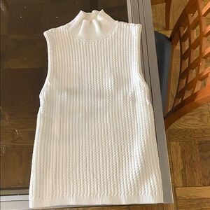Alice + Olivia Cable Knit Sweater Sleeveless